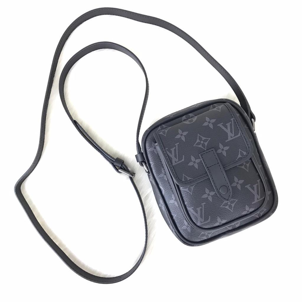 Louis Vuitton Macassar serisi Christopher Wearable Wallet-10