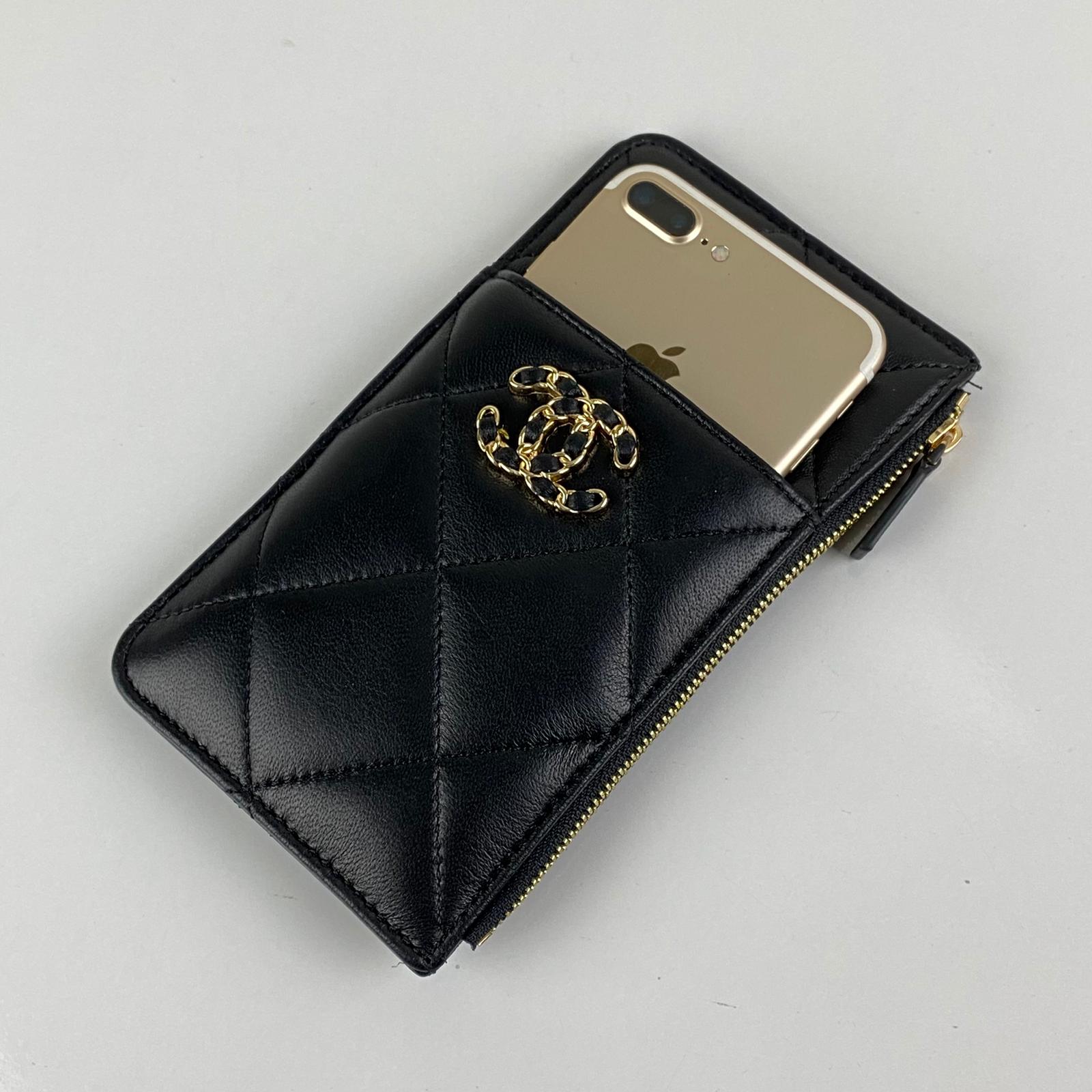Chanel 19 Phone & Card Holder-5